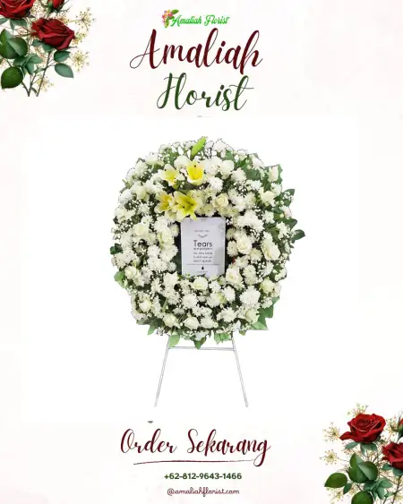 Krans Bunga Duka Bumi Dipasena Abadi